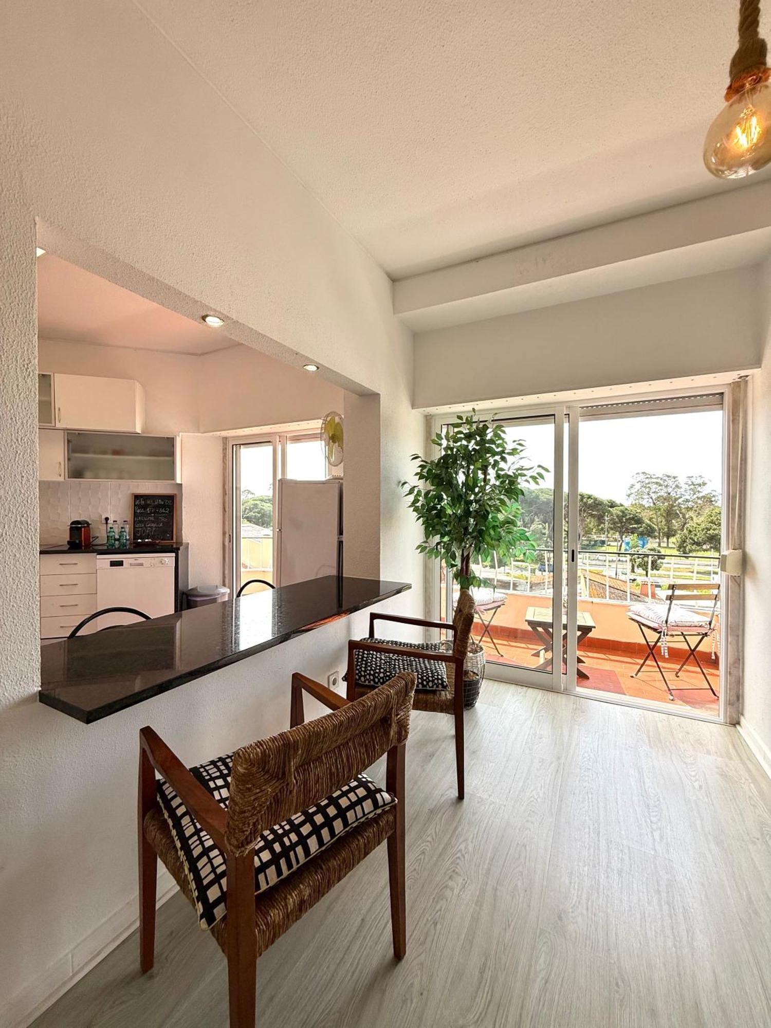Espectacular Apartamento Na Praia A 20 Min De Lisboa コスタ・ダ・カパリカ エクステリア 写真
